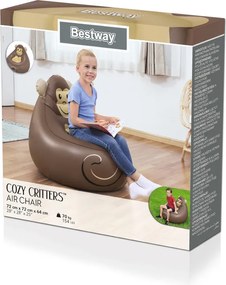 Nafukovacie sedadlo pre opice 72 x 72 x 64 cm Bestway 75116