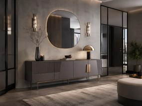 TV stolík Stilig ST101B 200 cm grafit/zlatý