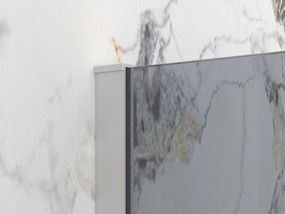 Erga Paris, sprchová zástena Walk-In 60x200 cm, 8mm šedé sklo, brúsená oceľ, ERG-V02-PARIS-060x200-GR-BS