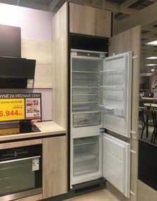 Zostava kuchyne Nitra - Roma - odpredajový kus, kašmír/dub/zelená