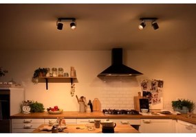 Philips 50672/30/P0 - LED Stmievateľné bodové svietidlo BYRL 2xLED/4.5W/230V