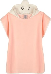 Ružové bavlnené detské pončo Lola – Good Morning