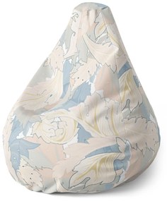 Sablio Sedací vak Pear Lístie - 70 x 95 x 15 cm