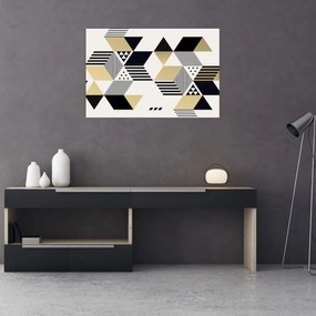 Obraz - Geometrické tvary N⁰1 (90x60 cm)