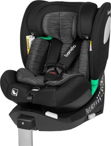 Lionelo - Autosedačka s otočnou základňou BRAAM i-Size 40-150 cm Black Carbon