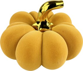 Keramická tekvica MAVE 19x12,5 cm oranžová