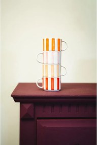 Biele keramické hrnčeky v súprave 4 ks na espresso 180 ml Franca – Leopold Vienna