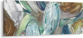 Obraz - Abstraktné maľba postavy (120x50 cm)