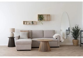 Poschodová bambusová polica v prírodnej farbe 70 cm Ember – House Nordic