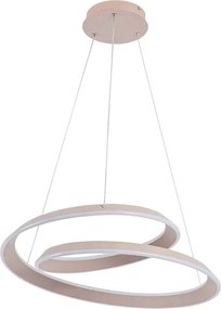 LED luster na lanku CASHMERE LED/75W/230V pr. 60 cm béžový