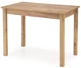 Jídelní rozkládací stůl GINO 100/135 cm dub craft zlatý