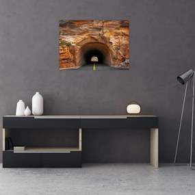 Obraz - tunel v skale (70x50 cm)