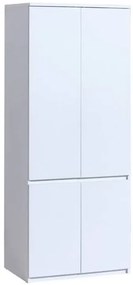 Šatníková skriňa ARMA - WHITE