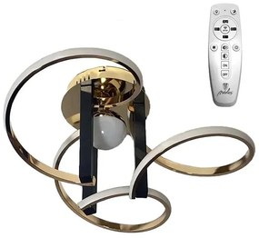 Moderné svietidlo NEDES LED svietidlo + diaľkový ovládač 70W J3333/GCH