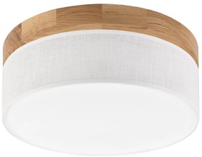Brilagi - LED Stropné svietidlo BELLADONNA LED/20W/230V pr. 30 cm biela/dub