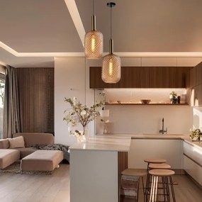 ONLI - Závesné svietidlo PIGNA na kábli 1xE27/15W/230V