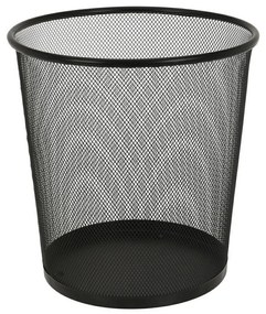Kovový odpadkový kôš Marvin 28 cm čierny