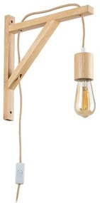 Rabalux 71028 - Nástenná lampa UBUL 1xE27/60W/230V buk