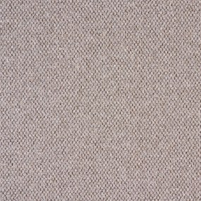 Timzo, Metrážny koberec Rubin 2114 sand, na mieru, šíře 4m, béžová, ab (mriežka), chodba / predsieň