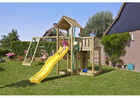 Ihrisko Jungle Mansion so šmykľavkou a modulom Climb frame 2.0
