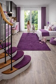 Vopi Nášľapy na schody fialový Eton fialový obdĺžnik, samolepiaci - 24x65 obdĺžnik (rozmer vrátane ohybu)