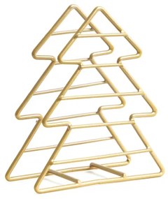 Stojan na servítky LET IT SNOW zlatý 869155