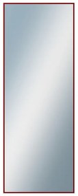 DANTIK - Zrkadlo v rámu, rozmer s rámom 60x160 cm z lišty Hliník vínová (7269209)