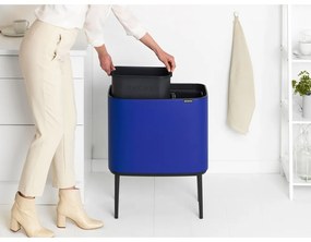 Brabantia BO Touch Bin 11+23L minerálna modrá