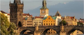 Obraz - Karlov most (120x50 cm)