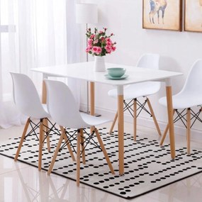 PROXIMA.store - Stôl 120x80cm + 4 stoličky
