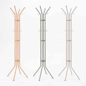 Sivo-béžový kovový vešiak Jessy – Spinder Design