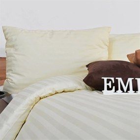 Obliečky damaškové krémové EMI: Vankúš 70x90