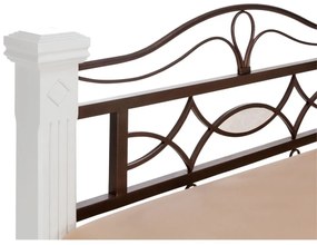 furniture-nabytek.cz - Postel Byzanz 180x200 bílá