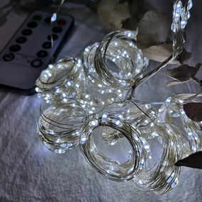 Svetelná LED reťaz Linde 300 diód teplá biela