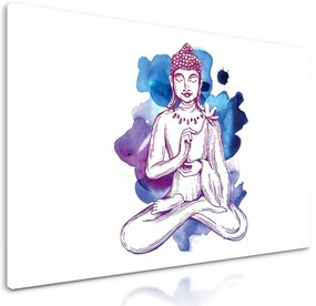 Obraz abstraktná ilustrácia Budhu
