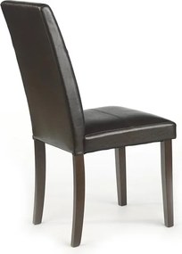 Jedálenská stolička Rauta (wenge + tmavohnedá). Vlastná spoľahlivá doprava až k Vám domov. 770109