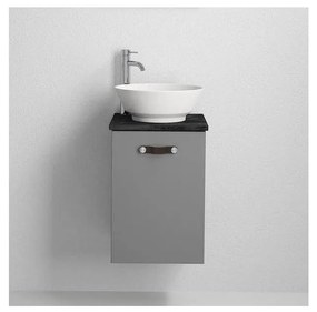 Kúpeľňová skrinka s umývadlom TAARNHOLM sivá