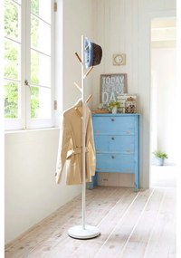 Biely vešiak YAMAZAKI Plain Pole Hanger