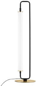LED čierna stolná lampa Wetro 18