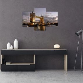 Obrázok - Tower Bridge v noci (90x60 cm)