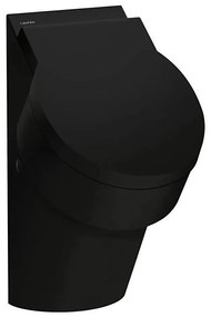 LAUFEN H8402810200001-Pisoár VAL zadný prívod, zadný odpad keramika/lesklá čierna