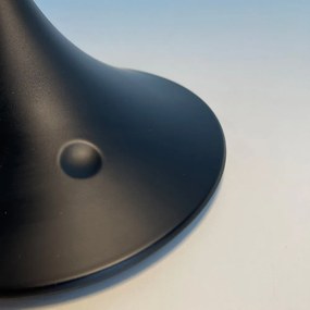 Čierna LED stmievateľná stolová lampa (výška 37,5 cm) Nil – Fischer &amp; Honsel