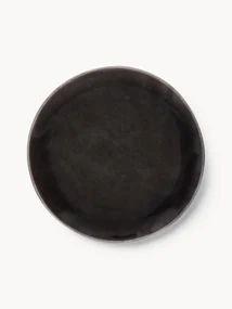 Ručne vyrobené raňajkové taniere Nordic Coal, 4 ks