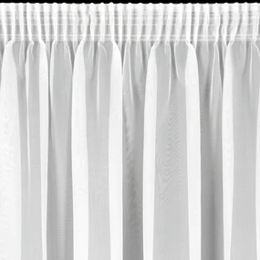 ZÁCLONA NA PÁSKE LUCY 200X270 CM BIELA