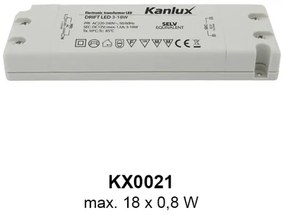 Kanlux 23100 - LED orientačné svietidlo SOLA 1xLED/0,8W/12V