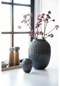 Antracitovosivá kameninová váza Kähler Design Hammershoi, , ⌀ 8,5 cm