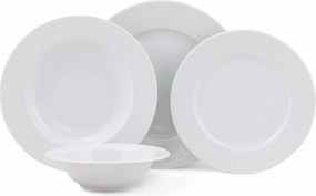 Porcelánová jídelní sada 24 ks ALC bílá