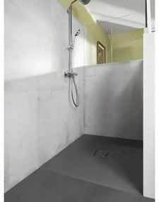 Sprchová vanička KALDEWEI Conoflat 1000 x 1000 x 32 mm čierna Protišmyková povrchová úprava Matná 465600012676