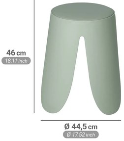 Šalviová zelená plastová stohovateľná stolička Comiso – Wenko