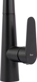 Rea Ross, stojanková drezová batéria h-430, čierna matná, REA-B5313